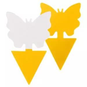 날파리끈끈이 10매 날파리트랩 초파리트랩 화분날파리/화분/화/초/초파리/끈끈이/날파리/트랩/파리/벌레