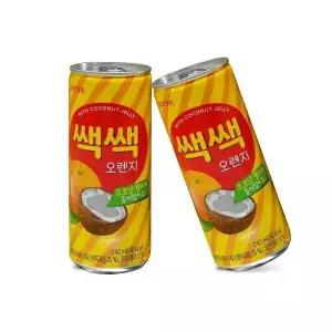 롯데 쌕쌕 오렌지 시원한 주스 음료 240ml X 30캔