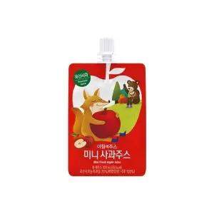 서울우유 아침에시원한 시원한 주스 미니 사과 시원한 시원한 주스 음료 100ml X 30개