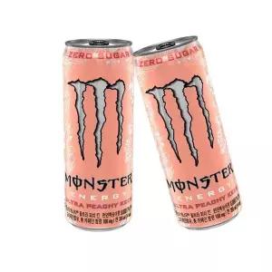 몬스터에너지 제로 피치 킨 355ml x 24캔 맛있는 음료