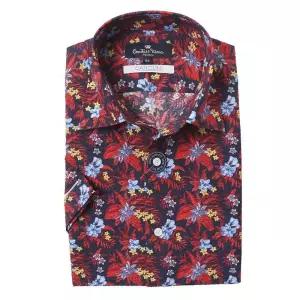 카운테스마라시그니쳐 시어서커 세미슬림 반소매CDS2C41001R0