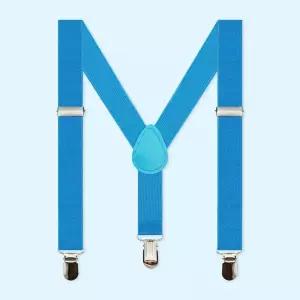 주니어멜빵 컬러 멜빵 어린이용 파랑