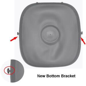 TONEPIE 자동 고양이 쓰레기 상자용 호환 실리콘 멤브레인