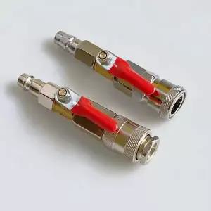 콤푸레샤 부품  공압식 스위치 밸브 C-Janpan 타입 및 유럽 에어 컴프레서 건 온/오프 퀵 커넥트 피팅 커플