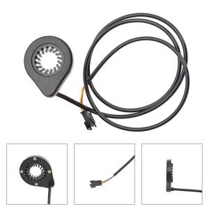 전기 자전거 더블 홀 페달 보조 센서 PAS 시스템 속도 부품 1x 12 자석