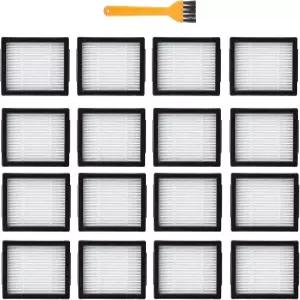 16 팩 룸바 필터 교체 부품 i7 i7+/plus J7 i3+ i4+ i5+ j5+ i2+ i1+ i4 i6 i8+ i5 E6 E7 I J 시리즈 로봇