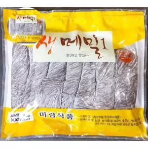 생메밀국수 1.4k 미림 업소용 국수 젤폴리쉬 메밀소면