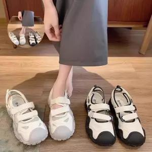 샌들 여성 여름 스트랩 통기성 슬리퍼 4cm 운동화