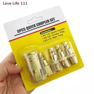 콤푸레샤 부품 NPT 나사형 공압 퀵 커넥터 에어 호스 피팅 커플링 컴프레서 액세서리 릴리스