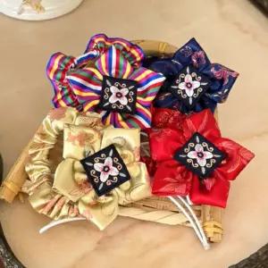 코코아허니 91DG 한복 머리띠 헤어밴드 강아지