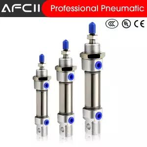 콤푸레샤 부품 SMC 타입 ISO 표준 CD85N 시리즈 CD85N8/10/12/16/20/25 에어 실린더 복동형 단일 로드 미니