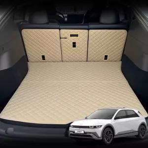 가죽 퀼팅 더뉴 아이오닉5 등커버 트렁크매트 세트