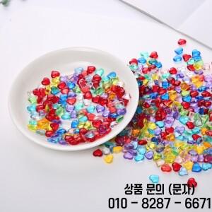 100PCS 10x4mm 하트 모양 아크릴 투명한 전당포 돌 체스 맨 게임 조각 토큰 보드 액세서리