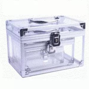 특가할인 투명 메이크업 박스 파우치정리