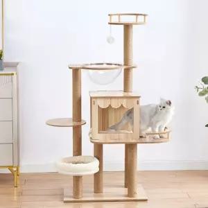 크레용펫 스카이 라운지 캣타워 대형고양이놀이 장난감 고양이집 놀이터