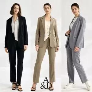 [NS홈쇼핑]A&D(에이앤디) 스트레치 원버튼 수트 셋업 2종[35791877]