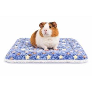 아마쿤프트 2종 가능 고슴도치 매트 토끼 슈가 실내용 겨울 따뜻한 동물 패드 매트 세척 친칠라 글라이더 기니피그 침대 토끼 소형