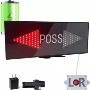 농구 리그 연습 또는 스포츠 팀 훈련을 위한 간신 LED 소유 표시등 화살표 전환 스위치 작동