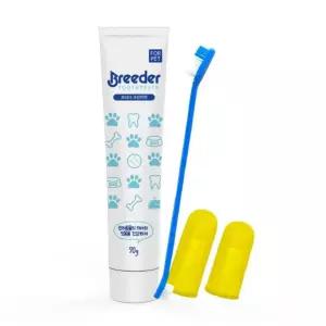 브리더 크린칫솔치약세트동물 반려 냐옹이 애완