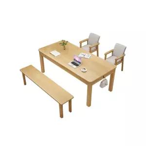 거실 가족 책상 색상 스터디 공부방 카페 대형 목재 원목 넓은 우드 대형책상