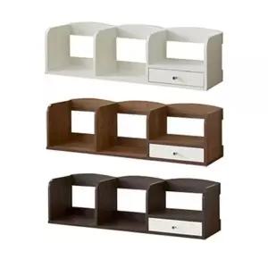 [하프클럽/셀러허브]실속형 책꽂이 서랍형 책상 책 정리대 80 1P