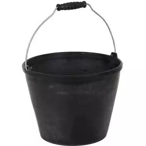 [원오안전] 대야 양동이 고무 바스켓 HK 타이어 (흑색) (본품)