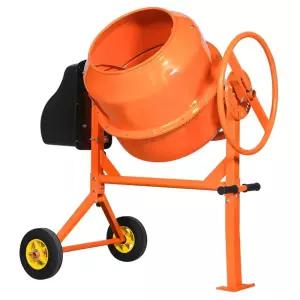 시멘트교반기 소형 레미콘 건설 70L 현장 혼합기 믹서기