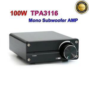 100W 모노 TPA3116 서브우퍼 디지털 단일 채널 증폭기 홈 시어터 클래스 D 고출력 베이스 카 앰프