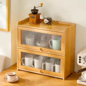 미니찬장 엔틱그릇장 찬장 주방 옛날찬장 3단 그릇장