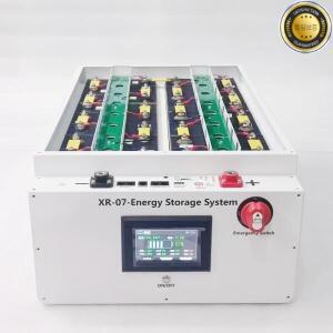 XR07 48V 280AH LiFePO4 배터리 케이스 PowerBox 태양열 홈 에너지 저장 16S 51.2v DIY 키트 JK BMS EVE CA