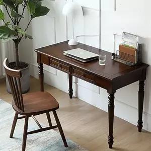 앤틱 서재책상 엔틱책상 유럽풍 인테리어 거실 북유럽 원목 가구