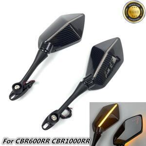 LED 방향 지시등 회전 백미러 혼다 CBR650R F CBR1000RR CBR 250R 300R 오토바이