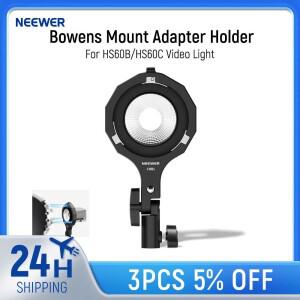 NEEWER 보웬스 마운트 어댑터 거치대 미니 마운트-보웬스 링 HS60B/HS60C 핸드헬드 비디오 라이트용