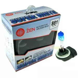 슈퍼화이트 881 안개등 할로겐전구 자동차램프 자동차안개등