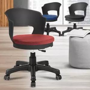 [하프클럽/셀러허브]미용보조 식탁보조의자 바퀴달린 허리보호