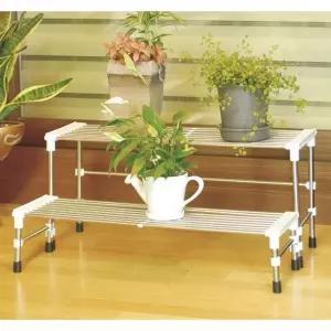 화분 정리대 2단 인테리어 진열대 선반