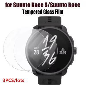 Suunto Race 강화유리 스마트워치 스크린 보호필름 9H 2.5D 투명 3개/세트