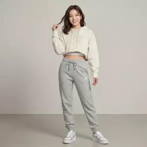 우먼 NSW 에센셜 플리스 조거팬츠 BV4096-063