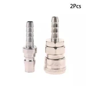 콤푸레샤 부품  8mm 압축기 PH20SH20용 2개 공압 피팅 C형 퀵 커플링 커넥터 커플러