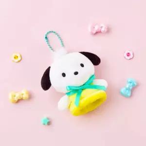 산리오 포차코 핑거인형 가방고리 손가락인형 봉제 키링 8cm