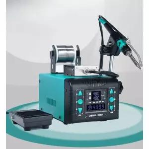 땜납 기계 반자동 인두기 표준 스팟 솔더링 와이어 디핑기
