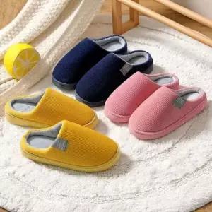 인기상품 남녀 코듀로이 겨울 거실 실내화 1P 커플 겨울 털신발 [WFJPOX5_260324]