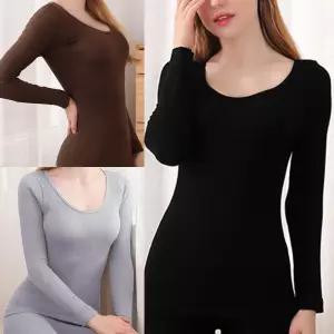 여자 보디히트 얇은 발열내의 상하세트 겨울 보온 히트텍 내복 발열내의