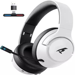 닌텐도 스위치용 무선 게이밍 헤드셋 ？OLED ？라이트 2.4GHz USB 및 타입-C 블루투스 5.4 헤드폰 노이즈