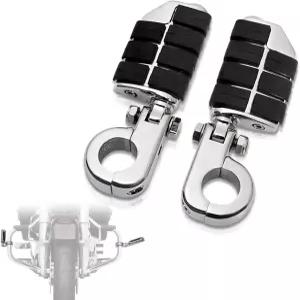 FOVPLUE 1.25인치 하이웨이 풋페그 할리 투어용 소프트테일 다이나 스포츠스터 혼다 가와사키 스즈키