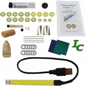 악기 클리닉 플루트 패드 키트 번디 플루트와 호환되며 지침서와 함께 미국산 패드!