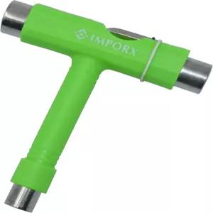 올인원 스케이트 T/Y 공구 스케이트보드 도구 페니 보라드 및 롱보드 드라이버용 다기능 휴대용 도구그린 T