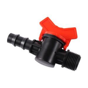 1/2'' 수나사 - 13mm 호스 연결 스위치 어항 어댑터 농업 관개 체크 밸브 정원