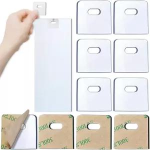 수직 블라인드 교체용 슬랫용 투명 수리 탭/블라인드 고정 탭 25세트50개