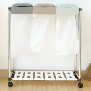 이동식 분리수거함 분리수거랙 재활용쓰레기 3p